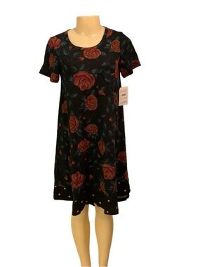 New! Lularoe  Dress Sz XXS NWT Floral Design High-Low